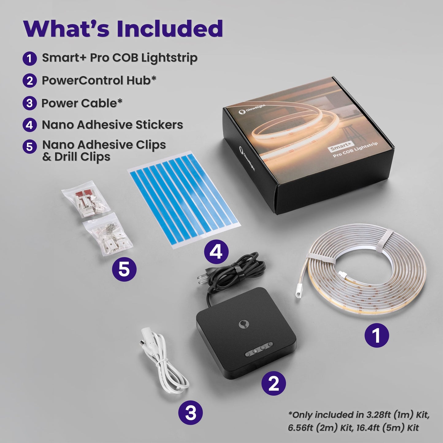 GlowRight Smart+ COB Lightstrip